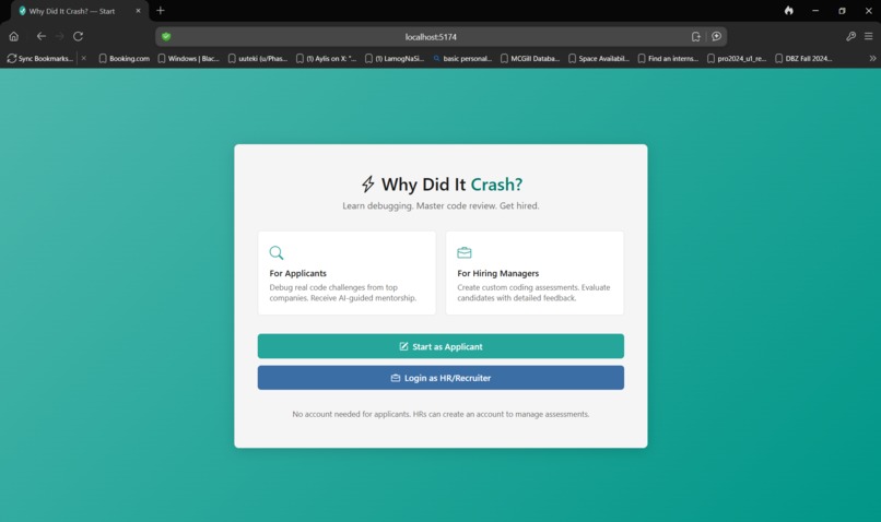 WhyDidItCrash.com – screenshot 1