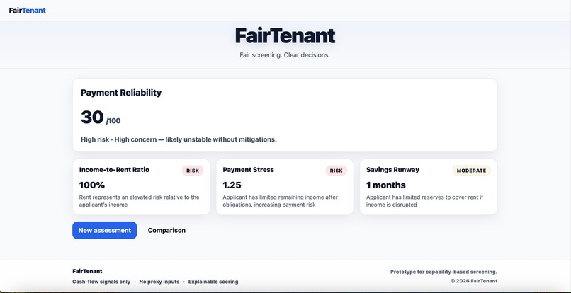 FairTenant – screenshot 2