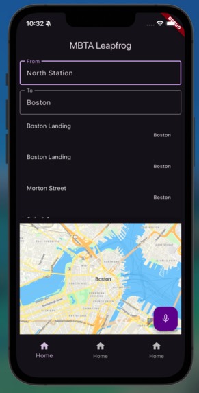 MBTA Leapfrog – screenshot 1