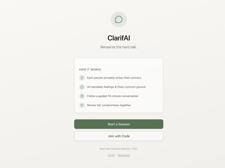 ClarifAI – screenshot 1