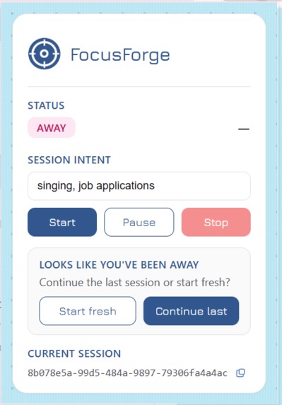 FocusForge – screenshot 4