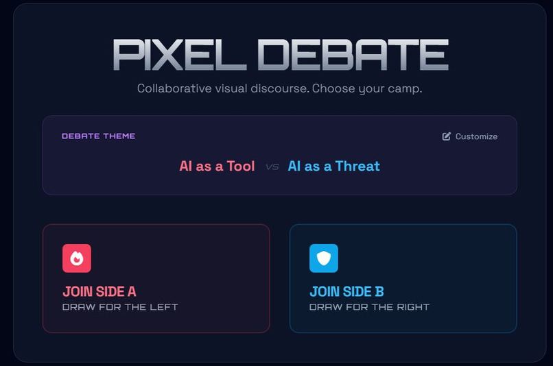 Pixel debate – screenshot 2