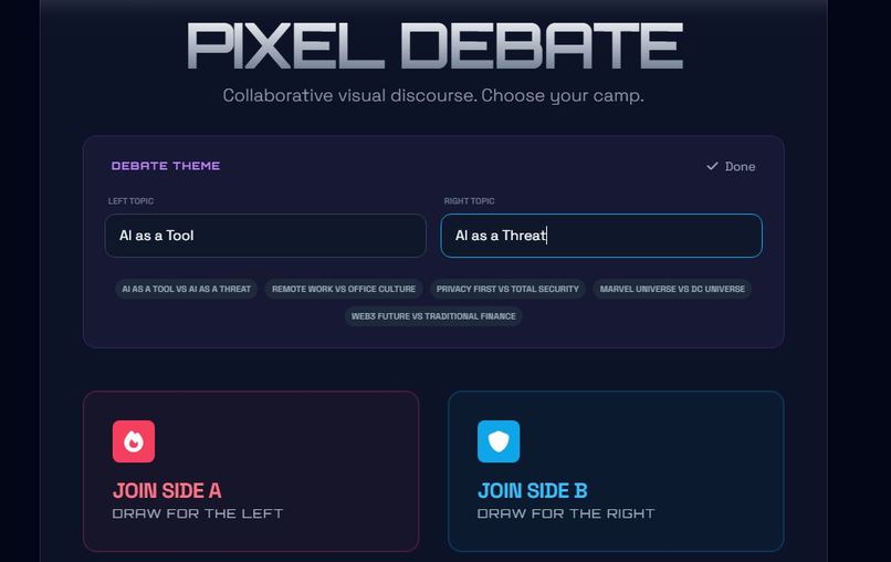 Pixel debate – screenshot 4