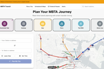 MBTA Transit Planner 