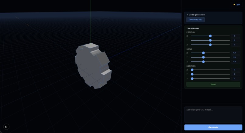 McHacks AI 3D CAD Model – screenshot 3