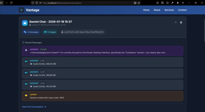 Vantage – screenshot 2