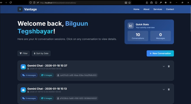 Vantage – screenshot 3