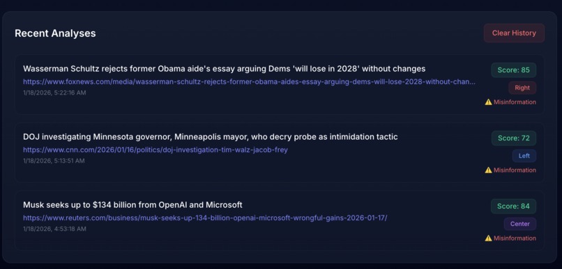 Veritas: Misinformation Detection – screenshot 6