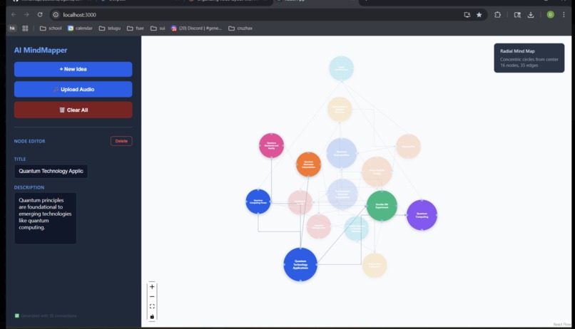 Mappit! - A Speech to Diagram Mind Mapper – screenshot 2