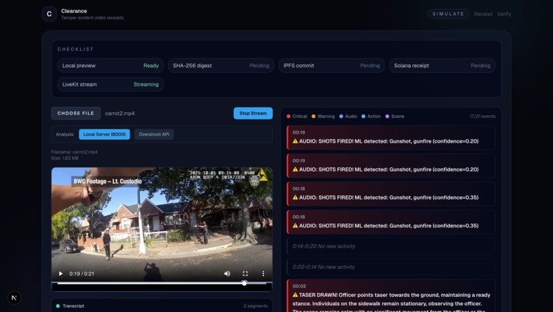 Clearance – screenshot 2