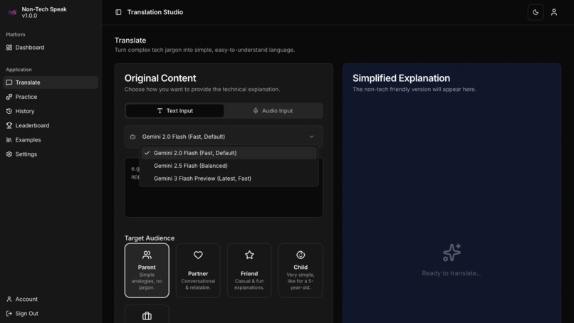 Nontech Speak – screenshot 3