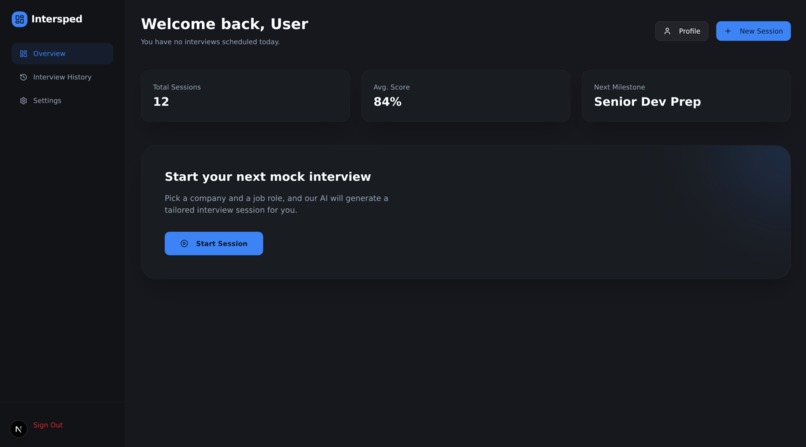 interSPED – screenshot 1