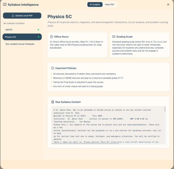 CanvasCal – screenshot 2