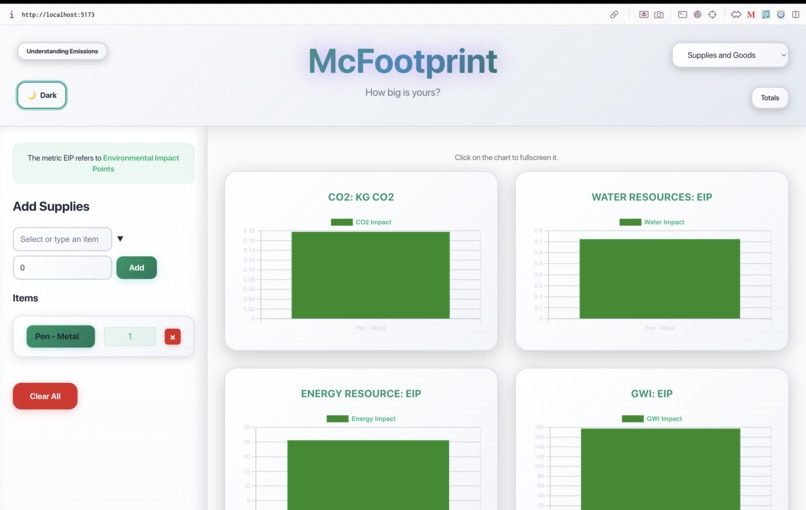 McFootprint – screenshot 1