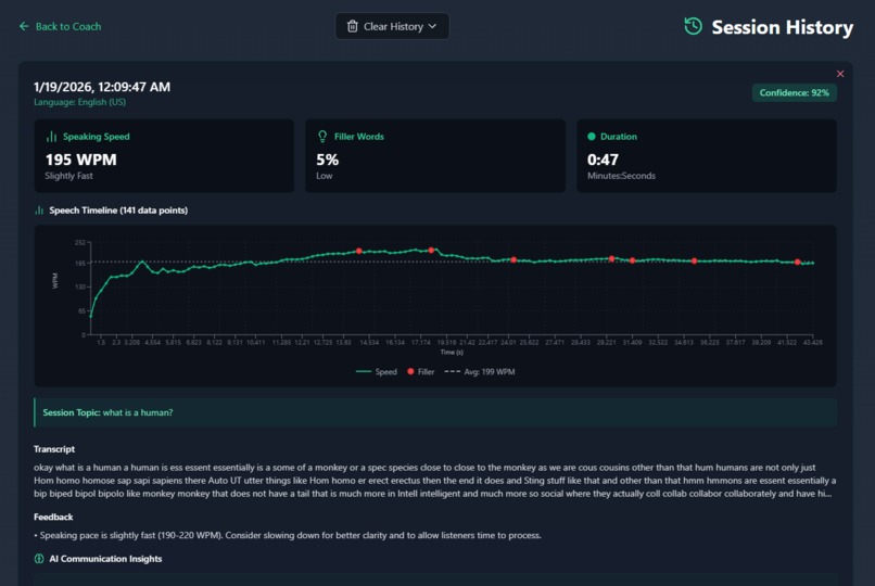Conversation Coach – screenshot 1