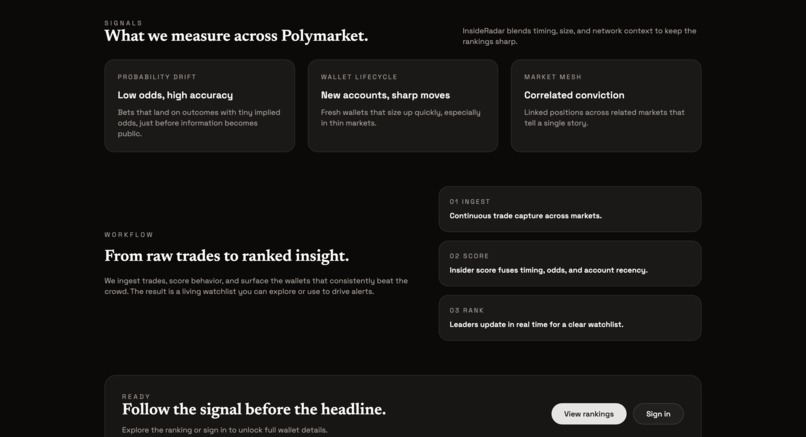InsideRadar – screenshot 3