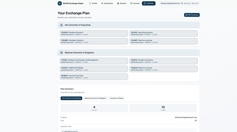 McGill Go – screenshot 1