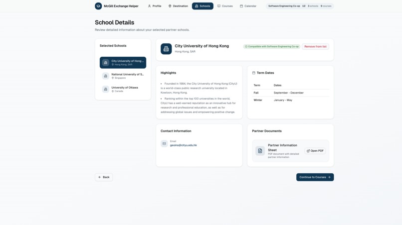 McGill Go – screenshot 3