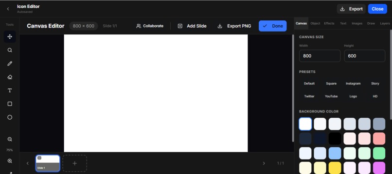 IconCanvas – screenshot 1