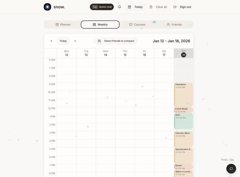 snow. – screenshot 2