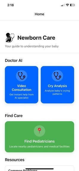 Seos healthcare app – screenshot 1
