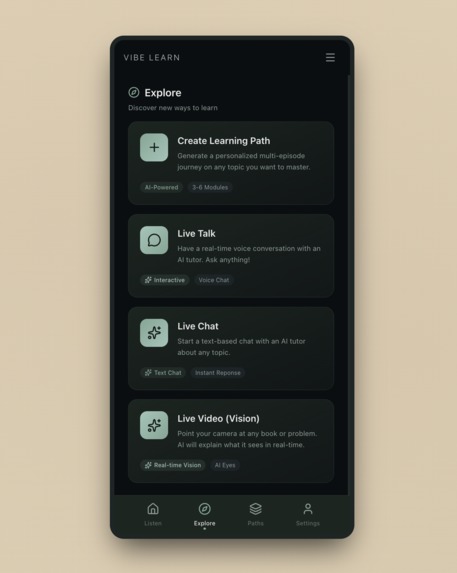 VibeLearn.ai – screenshot 3