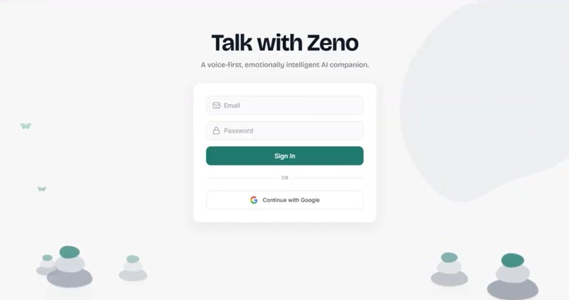 Talk With Zeno – screenshot 1