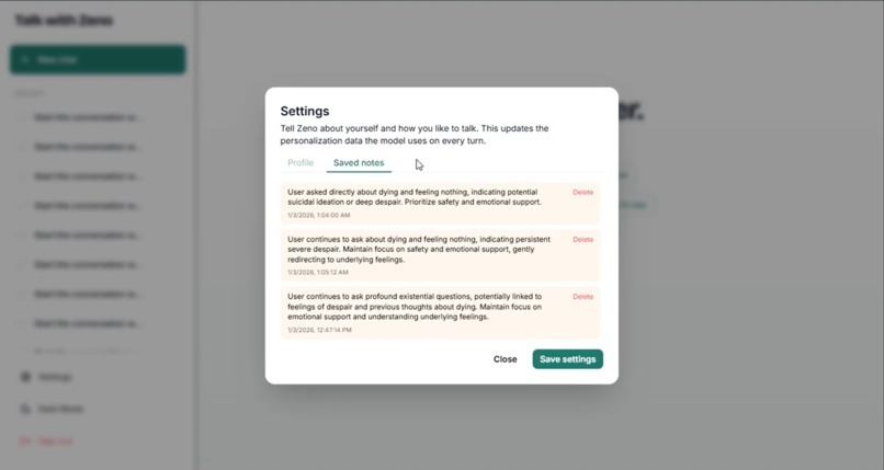Talk With Zeno – screenshot 4