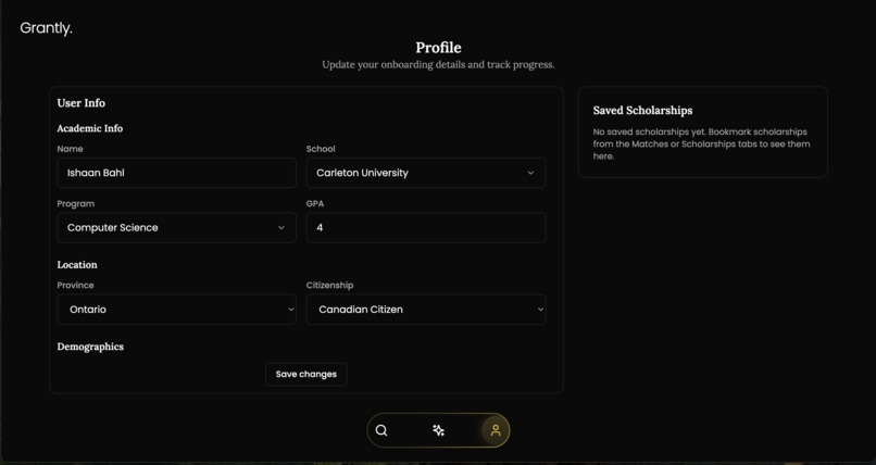Grantly – screenshot 4