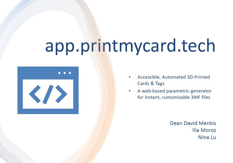 PrintMyCard – screenshot 2