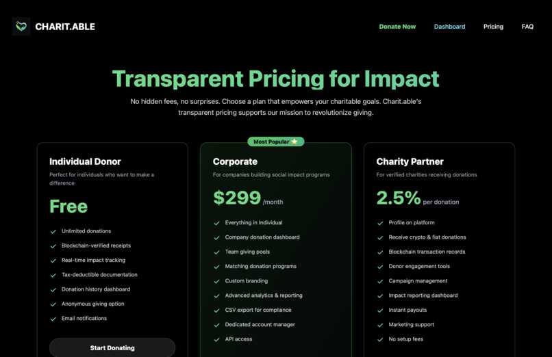 Charit.able – screenshot 4