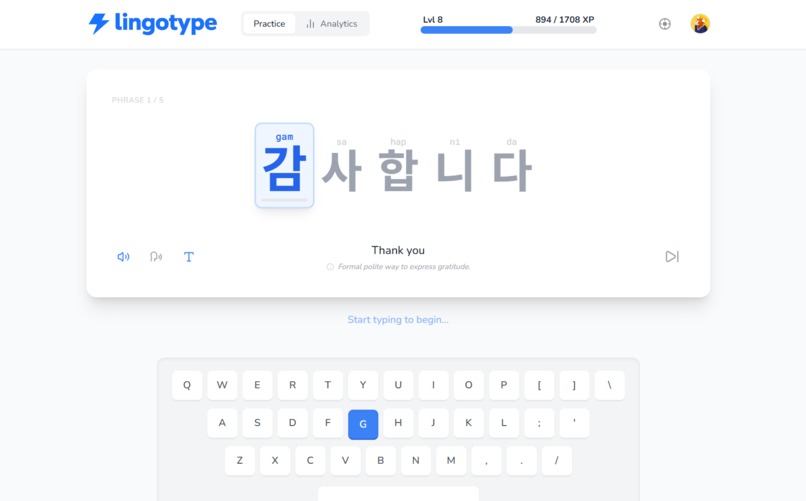 LingoType – screenshot 3