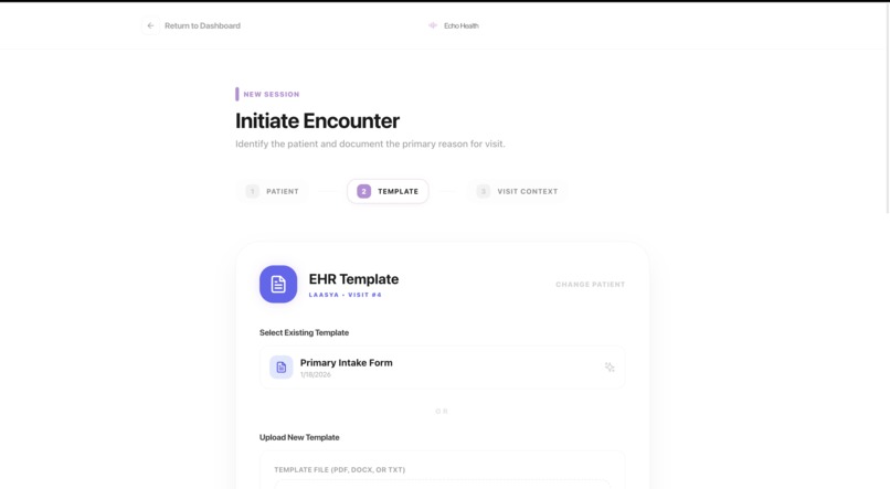 Echo Health – screenshot 2