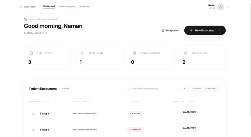 Echo Health – screenshot 6