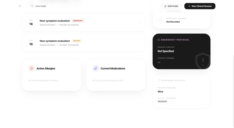 Echo Health – screenshot 10