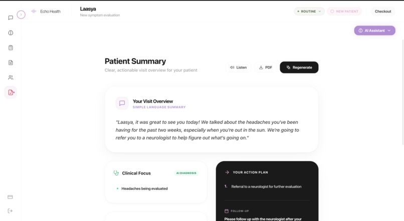 Echo Health – screenshot 11