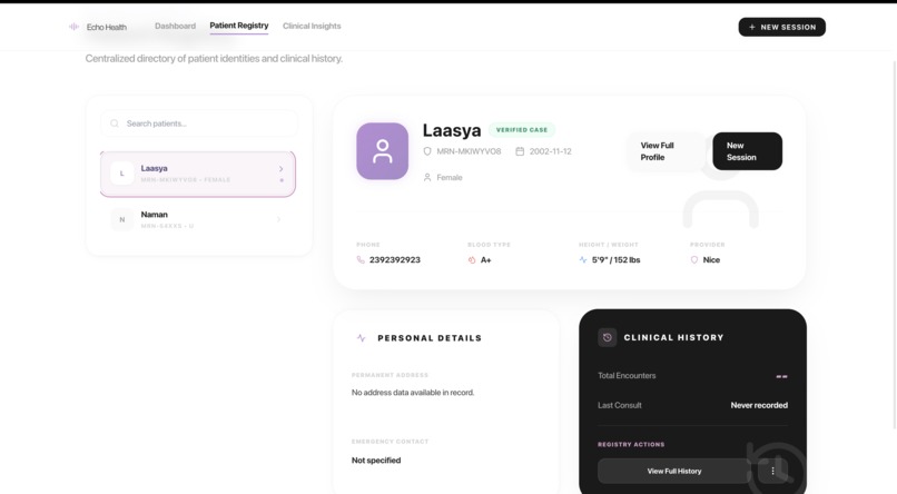 Echo Health – screenshot 14