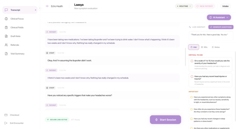 Echo Health – screenshot 17