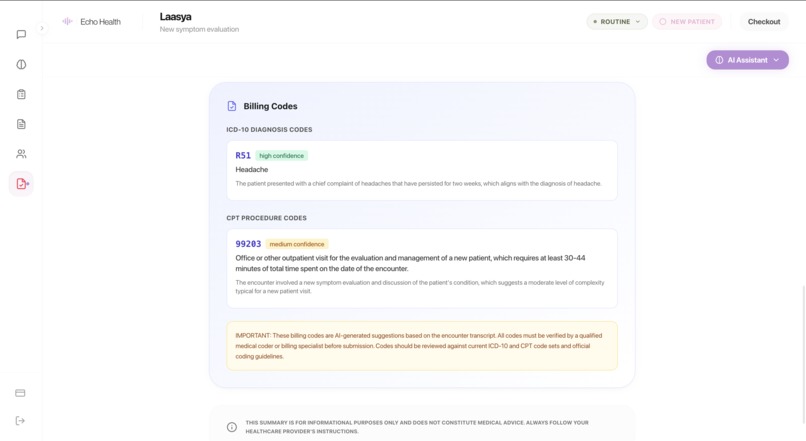 Echo Health – screenshot 18