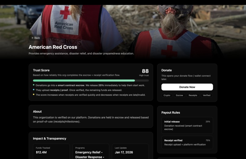 Charit.able – screenshot 3