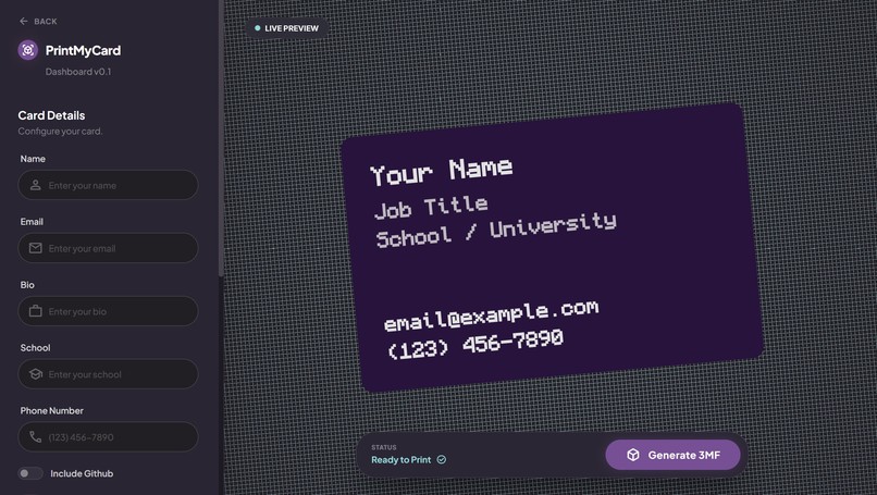 PrintMyCard – screenshot 7