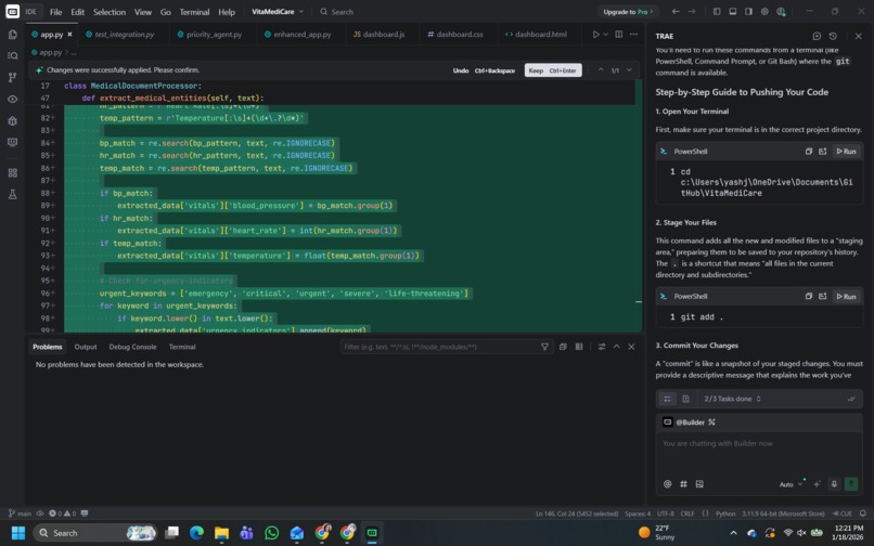 VitaMediCare AI – screenshot 1