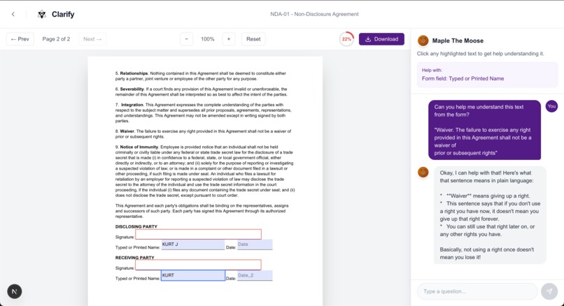 Clarify – screenshot 9