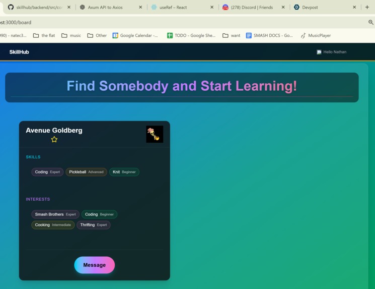 SkillHub – screenshot 2