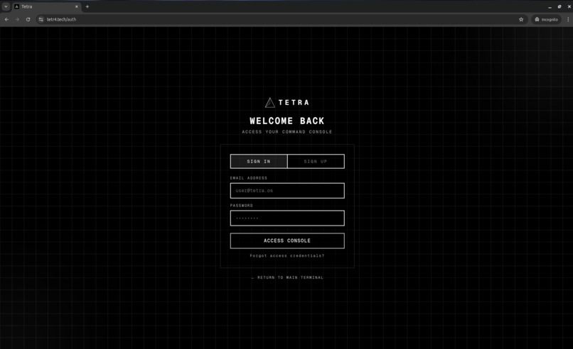 Tetra – screenshot 3