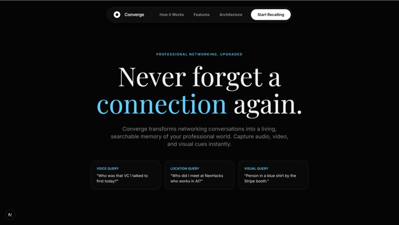 Converge – screenshot 1