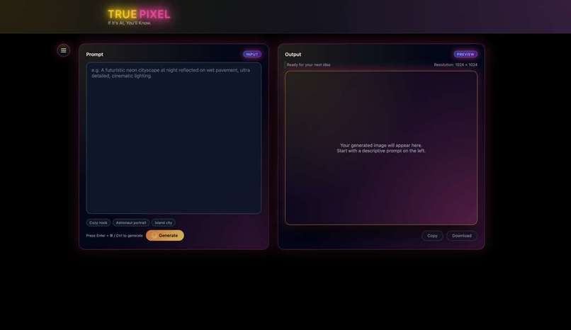 TruePixel – screenshot 2