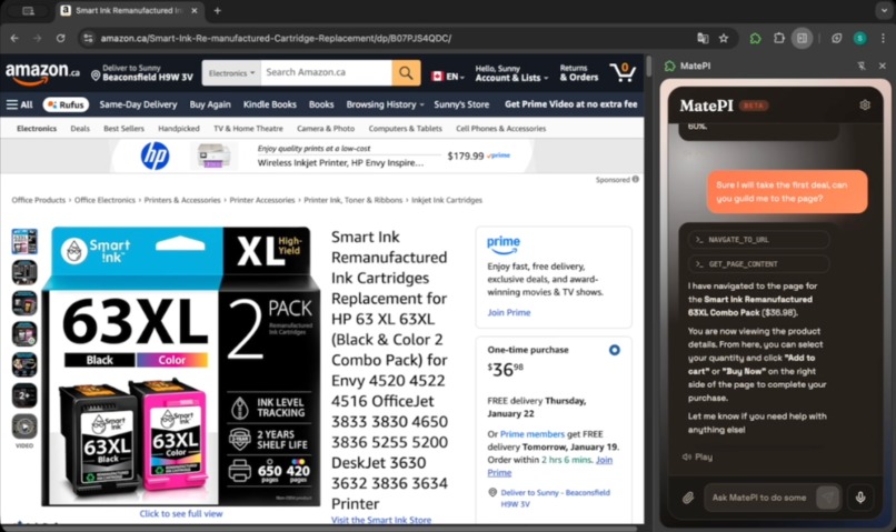 MatePI – screenshot 2