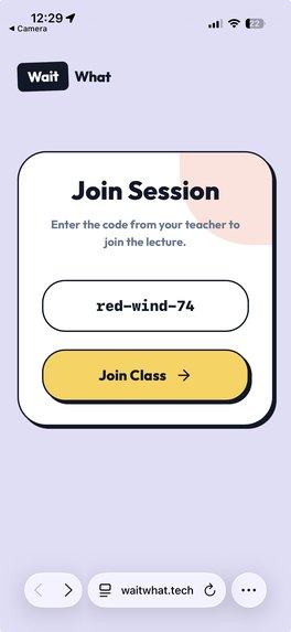 WaitWhat – screenshot 3