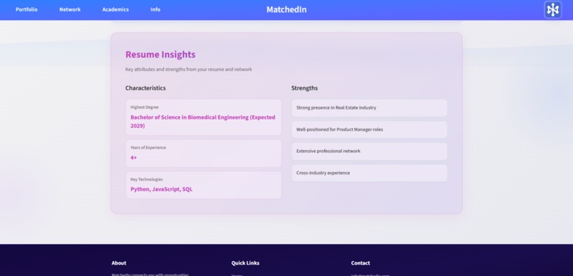 MatchedIn – screenshot 6